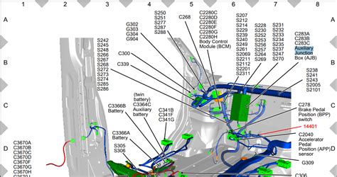 2015 ford transit connect auxiliary junction box|Ford transit junction box diagram.